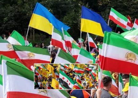 دختران و پسران اجاره‌ای در تجمع منافقین