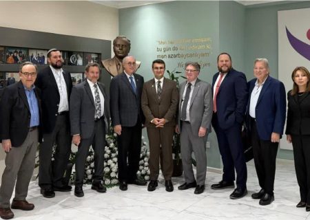 هیات نمایندگی «اتحادیه خاخام‌های صهیونیست» در جمهوری آذربایجان!