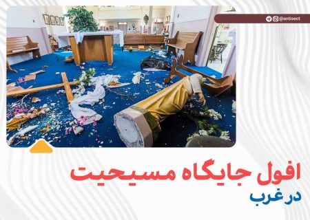 ⛔️افول جایگاه مسیحیت در غرب