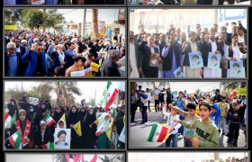 حضور پرشور مردم زاهدان در سالگرد پیروزی انقلاب اسلامی